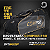 RAQUETEIRA COMPASS PRO PADEL OU BEACH TENNIS PRETA/DOURADO - Imagem 1