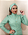 TURBANTE FAIXA VERDE HORTELÃ - Imagem 1