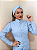 TURBANTE FAIXA AZUL BB - Imagem 1
