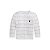 Cardigan de tricot Branco com listras Rosa - Ralph Lauren - Imagem 1