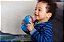 Copo Dino Canudo com Alças 200 ml Azul e Vermelho - AVENT - Imagem 2