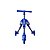 Triciclo Infantil Dobrável Azul - Clingo - Imagem 8