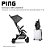 Carrinho de Bebê Ping Asphalt - ABC Design (Linha Diamond) - Imagem 6