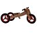 Triciclo de madeira Wood Bike 3 em 1 (Vermelha) - Camara - Imagem 1