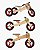 Triciclo de madeira Wood Bike 3 em 1 (Vermelha) - Camara - Imagem 2