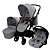 Carrinho Como 4 Woven Grey - ABC Design * MOSTRUÁRIO * - Imagem 1