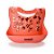 Babador de silicone Yummy! Rosa Coral  Fisher Price - Imagem 3