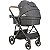 Carrinho Cosmos Travel System com bebê conforto Melange Preto - Kiddo - Imagem 5