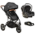 Carrinho TREK Preto Travel System (com bebê conforto e base)- Kiddo - Imagem 1