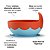 Tigela de Silicone com Ventosa Yummy Azul - Fisher Price - Imagem 2