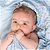 Cobertor infantil sherpa azul Dots - Laço Bebê - Imagem 3