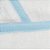 Toalha de banho Comfort Power Sec ultra macia branco e azul - Laço Bebê - Imagem 3