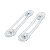 Kit 2 Travas Multiuso Pvc Incolor Kababy - Imagem 2