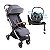 Carrinho Eva Luxe Travel System com Bebê Conforto Pebble Twillic Grey- Maxi Cosi - Imagem 1