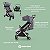 Carrinho Eva Luxe Travel System com Bebê Conforto Pebble Twillic Grey- Maxi Cosi - Imagem 6