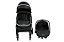 Kit Trio Carrinho Kansas Black Silver Preto + Bebê Conforto + Cadeira Murphy 360 - Premium Baby - Imagem 4