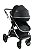 Kit Trio Carrinho Kansas Black Silver Preto + Bebê Conforto + Cadeira Murphy 360 - Premium Baby - Imagem 5
