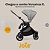 Trio Carrinho Versatrax E + Moisés + Bebê Conforto Gray Flannel - Joie - Imagem 3