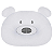Almofada travesseiro anatômico Urso branco - Hug - Imagem 1