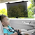 Protetor Solar Cortina Retrátil Para Carro Com Ventosas - Buba - Imagem 1