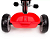Triciclo Infantil com Empurrador Triccy Vermelho - Cosco Kids - Imagem 4