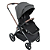 Carrinho de Bebê Mysa Black Satin -Chicco - Imagem 1