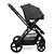 Carrinho de Bebê Mysa Black Satin -Chicco - Imagem 5