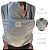 Sling Malha Tatá Fácil Cinza QUERIDINHO- Tatá Slings - Imagem 1
