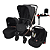 Kit Carrinho COMO 4 Rose Gold Linha Diamond com Base Isofix - ABC Design - Imagem 1