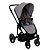 Kit Carrinho Como 4 Woven Grey com Base Isofix - ABC Design - Imagem 2