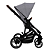 Kit Carrinho Como 4 Woven Grey com Base Isofix - ABC Design - Imagem 4