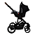 Kit Carrinho Como 4 Woven Grey com Base Isofix - ABC Design - Imagem 12