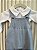 Jardineira Tricot Siena Azul com Body - Verive - Imagem 2