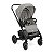 Kit Travel system Carrinho Chrome Cinza Pebble + Bebê conforto iSnug- Joie - Imagem 2