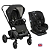 Kit Carrinho Chrome Shale + Cadeira Every Stage FX Preta Coal - Joie - Imagem 1