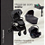 Combo Carrinho Versatrax E + Moisés + Bebê Conforto + Base Isofix - Preto Pavement - Joie - Imagem 1