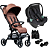 Carrinho Ping Two Trekking Umbro Travel System + Bebê conforto Tulip - ABC Design - Imagem 1