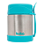 Pote Térmico Aço Inox com Talher Azul - Buba - Imagem 1