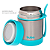 Pote Térmico Aço Inox com Talher Azul - Buba - Imagem 4