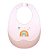 BABADOR EM SILICONE COM PEGA-MIGALHAS E ESTOJO MAGIC ARCO-IRIS - BUBA - Imagem 1