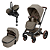 Trio Carrinho de Bebê Fame Twillic Truffle + Bebê Conforto Pebble Pro + Moisés - Maxi Cosi - Imagem 1