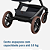 Kit Carrinho de bebê Fame Twillic Graphite + Bebê Conforto Pebble Pro - Maxi Cosi - Imagem 8