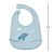 BABADOR DE SILICONE COM PEGA-MIGALHAS CLOUDY AZUL - BUBA - Imagem 5
