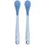 Kit 2 de Colheres Termossensíveis Azul - Buba - Imagem 1