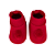 Sapatinho Pompom Vermelho Liso - Sanches Baby - Imagem 1