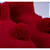Sapatinho Pompom Vermelho Liso - Sanches Baby - Imagem 2