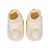 Sapatinho Pompom Amarelo Liso - Sanches Baby - Imagem 1