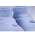 Sapato de Tricot Azul Celeste Liso - Sanches Baby - Imagem 3