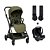 LANÇAMENTO Kit Carrinho de bebê Sienna Olive + Bebê Conforto Tulip Storm - ABC Design - Imagem 1