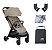 Carrinho de bebê Pact Pro Bege Oak - Joie PRONTA ENTREGA - Imagem 7